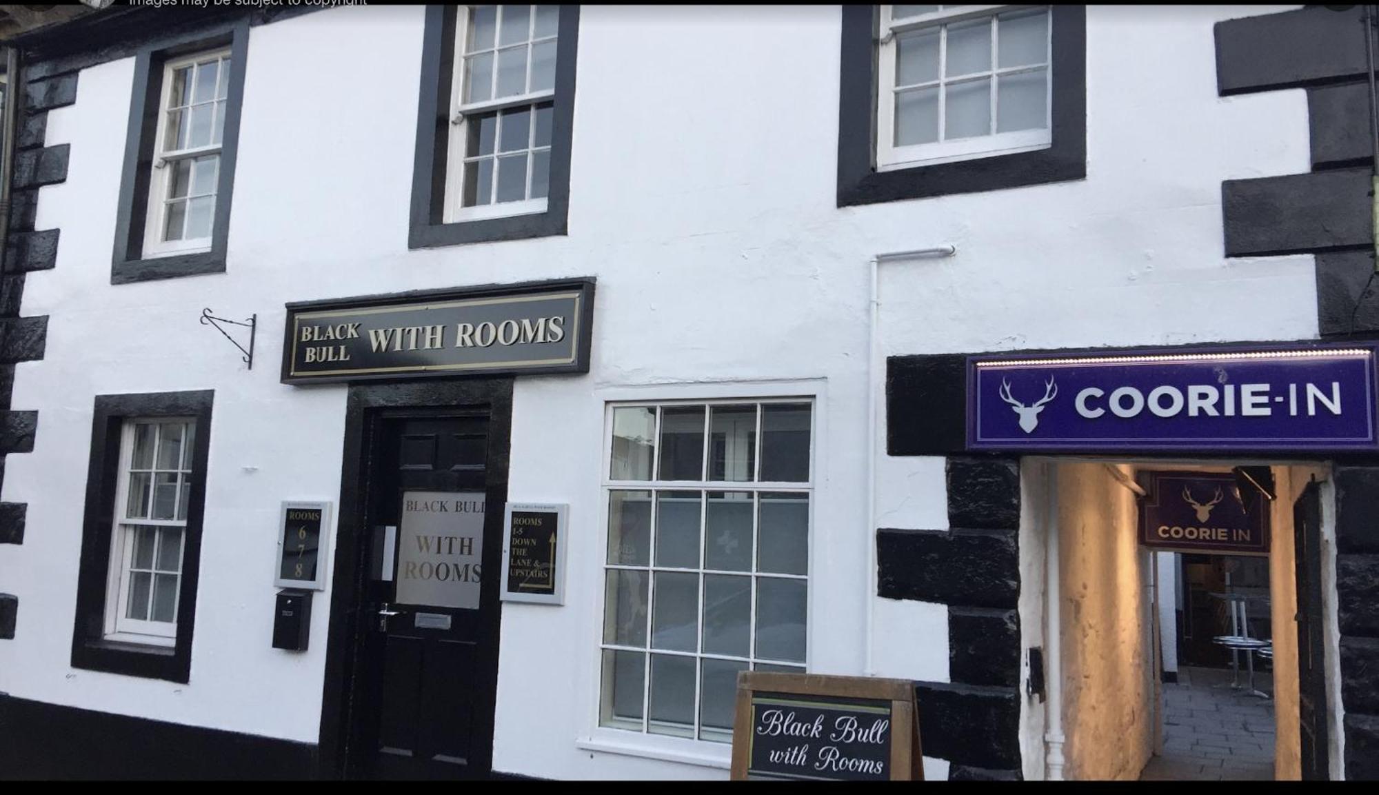 Blackbull With Rooms Lower Cumbernauld Buitenkant foto